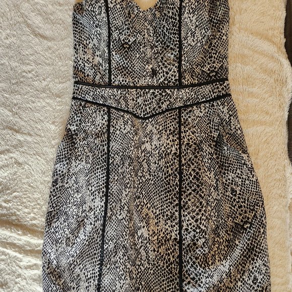 Guess Snakeskin Pattern Mini Dress - Picture 2 of 7